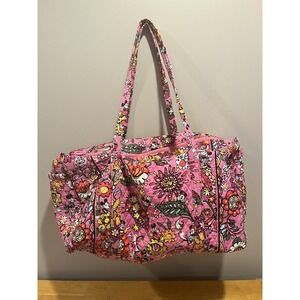 Vera Bradley Disney Parks Just Mousing Around Large Duffel Mickey Minnie‎ Pink